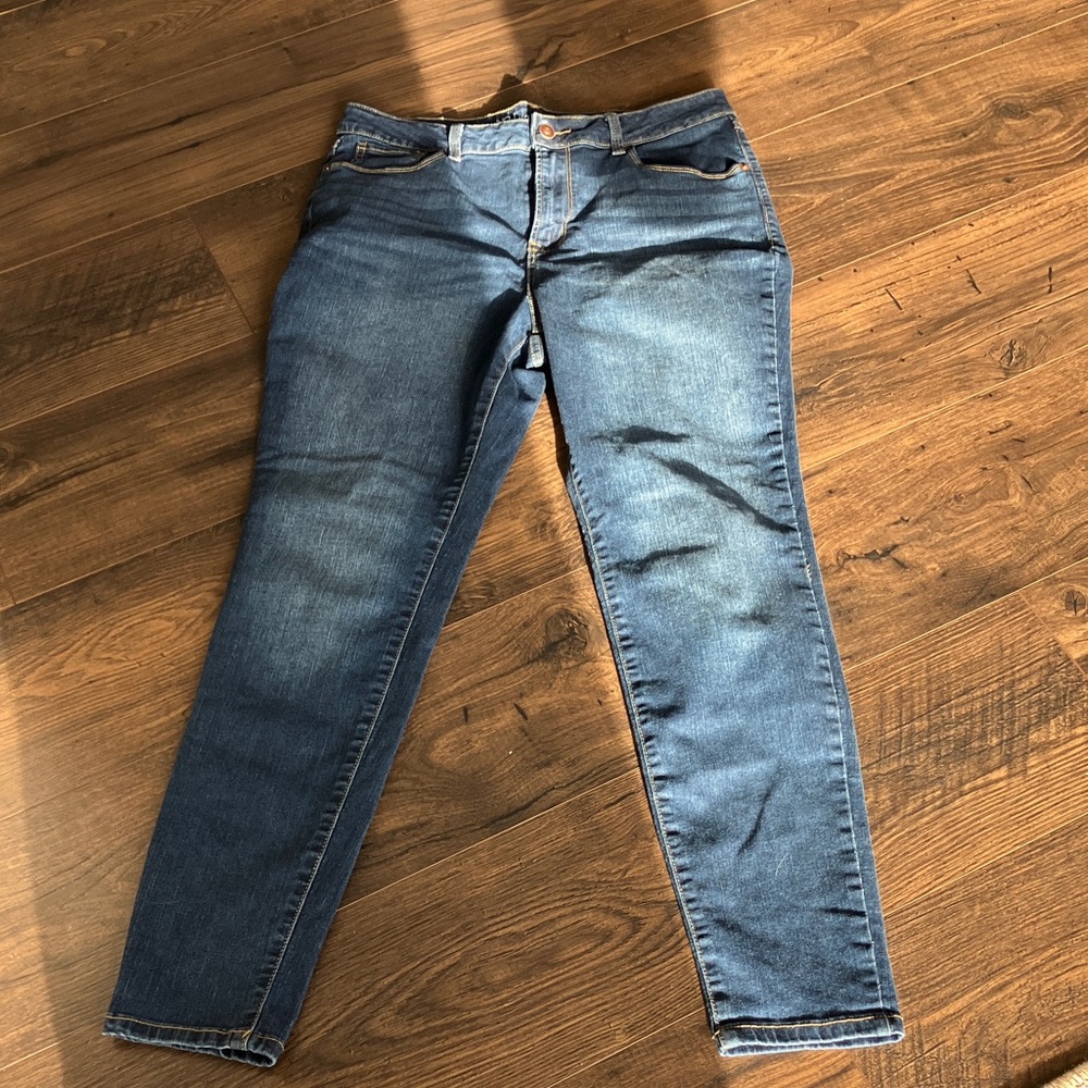 No Boundaries Dark Blue Skinny Jeans